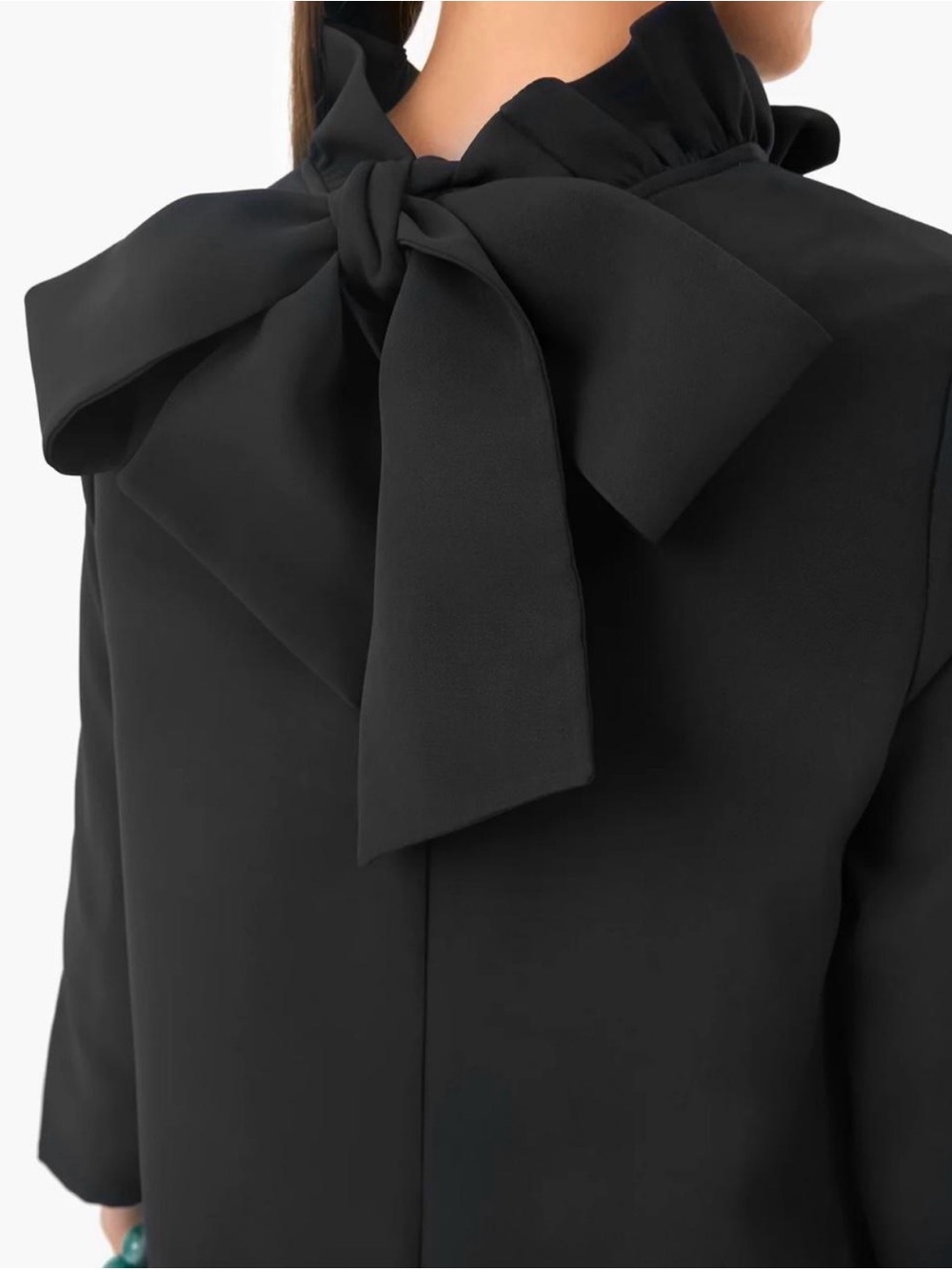⚡️Tuckernuck Black/Bow Daphne Dress SZ XS